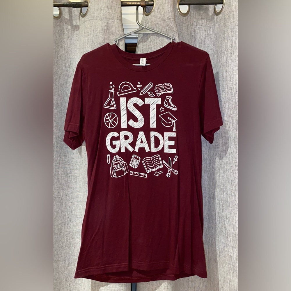 “1st Grade” Teacher shirt